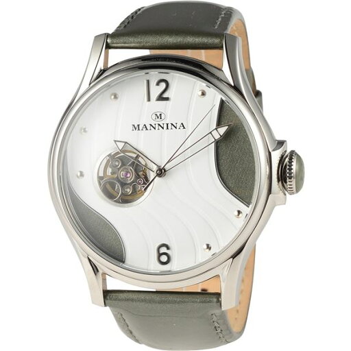 MANNINA(マンニーナ) 腕時計 MNN004-02 メンズ 正規輸入品 グレー (代引不可) MANNINA(マンニーナ) 腕時計 MNN004-02 メンズ 正規輸入品 グレー (代引不可)