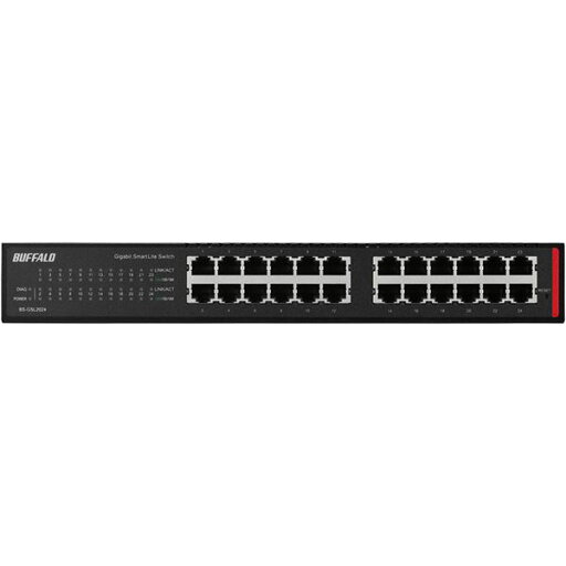バッファロー 法人向け Giga対応 Layer2 スマートLiteスイッチ 24ポート BS-GSL2024 バッファロー 法人向け Giga対応 Layer2 スマートLiteスイッチ 24ポート BS-GSL2024