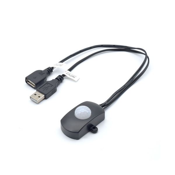日本トラストテクノロジー USB人感センサー ブラック USENS-BK (代引不可)