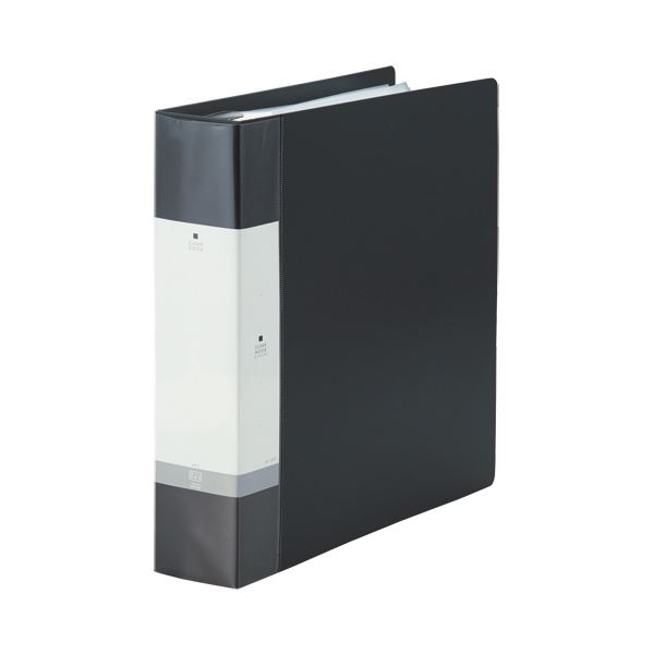 (まとめ) リヒトラブ リクエストクリヤーブック(ポケット交換タイプ) A4タテ 30穴 55+1ポケット付属 背幅65mm 黒 G3808-241冊 【×10セット】 (代引不可)