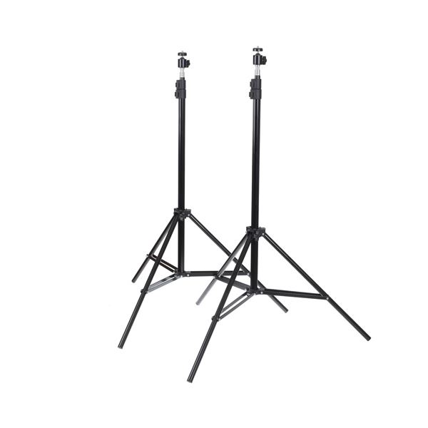 エツミ ライトスタンドM2本×ボールヘッド2個セット VE-2037-6806-2 (代引不可)