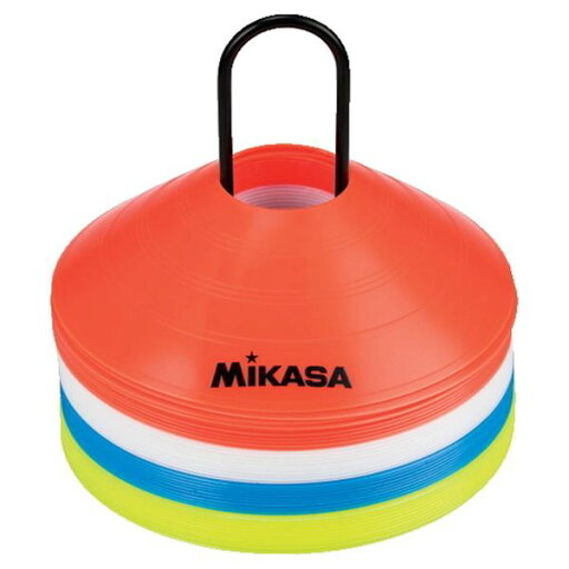 MIKASA(ミカサ)器具 マーカーコーン(4色×10枚セット) 【CO40MINI】 (代引不可) MIKASA(ミカサ)器具 マーカーコーン(4色×10枚セット) 【CO40MINI】 (代引不可)