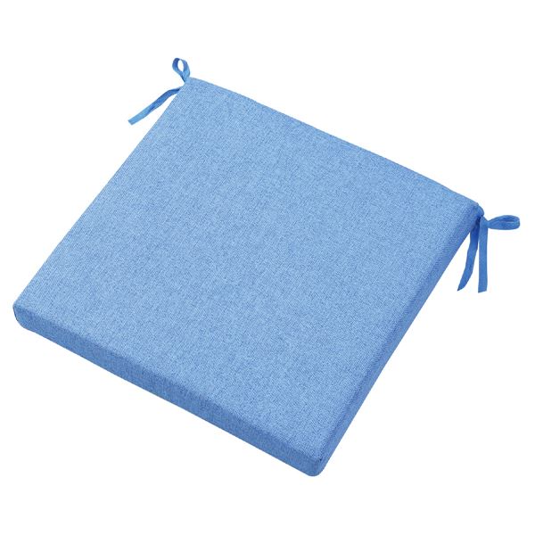 スクエアクッション ブルー (代引不可)