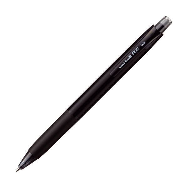 (まとめ) 三菱鉛筆 消せる ゲルインクボールペンユニボールR：E 0.5mm オフブラック URN18005.24 1本  (代引不可)