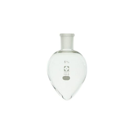 共通摺合梨形フラスコ 100mL 【005410-15100】 共通摺合梨形フラスコ 100mL 【005410-15100】