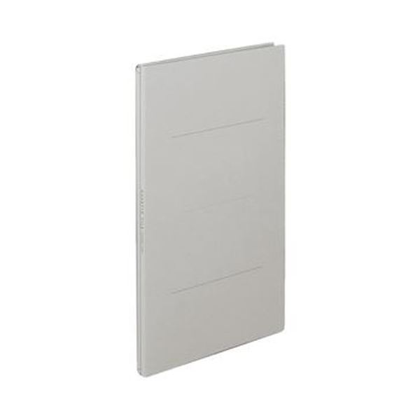 （まとめ）コクヨ ガバットファイル（ひもとじタイプ・紙製）A4タテ 1000枚収容 背幅13〜113mm グレー ..