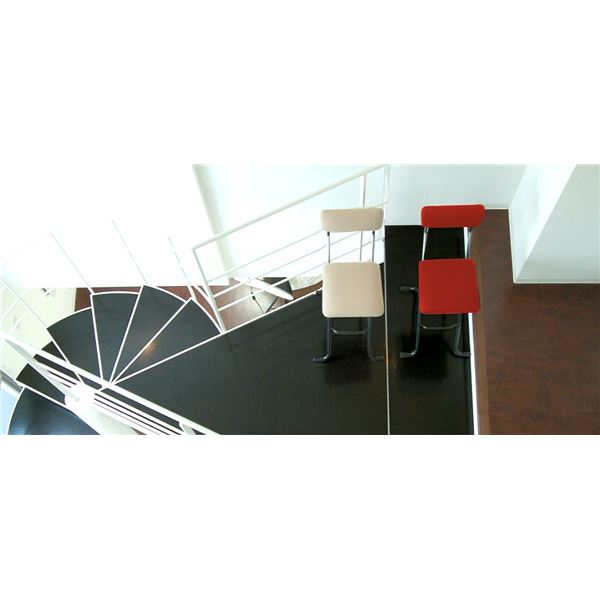 折りたたみ椅子 【4脚セット ブラック×ブラック】 幅40cm 日本製 スチールパイプ 『Jメッシュチェア』【代引不可】