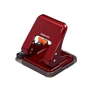 （まとめ） コクヨ 2穴パンチ ラクアケ 25枚穿孔赤 PN-G25R 1個 【×5セット】 (代引不可)