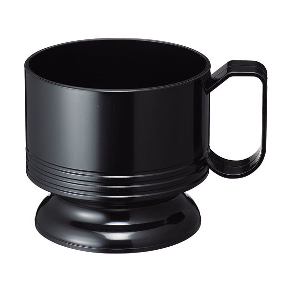 (まとめ) TANOSEE インサートカップホルダー 黒 1パック（5個） 【×30セット】 (代引不可)