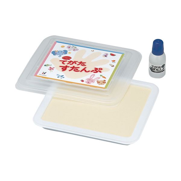 （まとめ）シヤチハタ てがたすたんぷセット ブルーHT-AS-B 1パック【×5セット】 (代引不可)