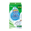 (まとめ) ジョンソン スクラビングバブルシャット 流せるトイレブラシ 本体 ブラシ4本付 1個 【×10セット】 (代引不可)