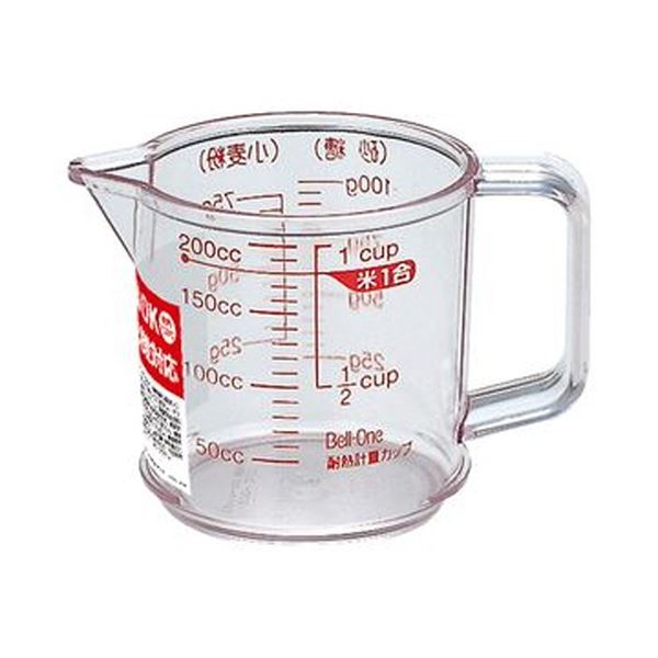 （まとめ）アスベル 耐熱計量カップ R-200220ml 1個【×20セット】 (代引不可)