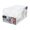 (まとめ)ハイディスク CD/DVDケース 1枚収納 5mmスリムケース クリア ML-CD05S50PCR 1パック(50枚)【×5セット】 (代引不可)