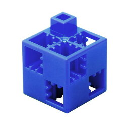 （まとめ）Artecブロック 基本四角 100P 青【×3セット】
