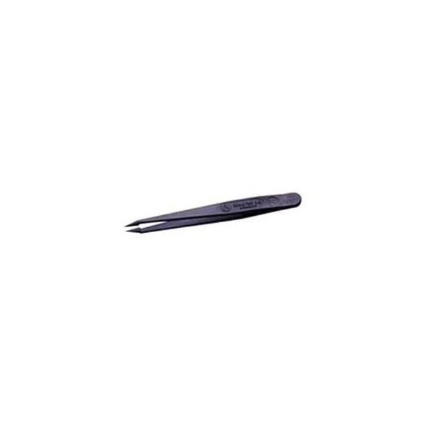 (まとめ)プラスチックピンセット 707CF 【×5セット】