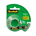 (まとめ) 3M スコッチ メンディングテープ使い切りタイプ 小巻 18mm×7.6m ディスペンサー付 CM-18 1個 【×30セット】 (代引不可)(4)