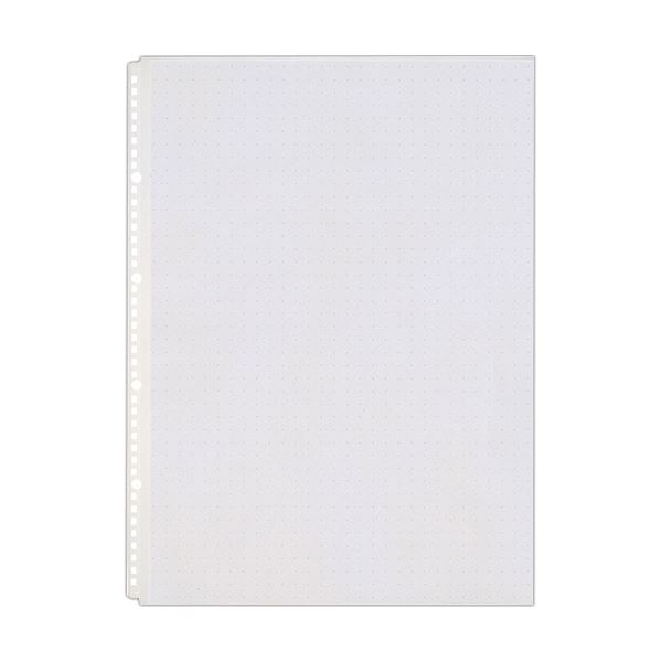 ■商品内容【ご注意事項】・この商品は下記内容×10セットでお届けします。●目にやさしいエンボス加工タイプです■商品スペックサイズ：A3タテ色：グレー寸法：タテ426×ヨコ315mmリフィル内寸：297×420mm厚さ：0.06mm対応穴数：42穴、4穴台紙：ありエンボス：あり材質：本体:ポリプロピレン重量：300g備考：※印刷物はよく乾かしてから入れてください。印刷物によっては化学反応を起こし、変形する場合があります。■送料・配送についての注意事項●本商品の出荷目安は【1 - 5営業日　※土日・祝除く】となります。●お取り寄せ商品のため、稀にご注文入れ違い等により欠品・遅延となる場合がございます。●本商品は仕入元より配送となるため、沖縄・離島への配送はできません。[ N-1478 ]