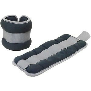 アンクルリストウェイト 2.0kg ブラック 【2個】 (代引不可)