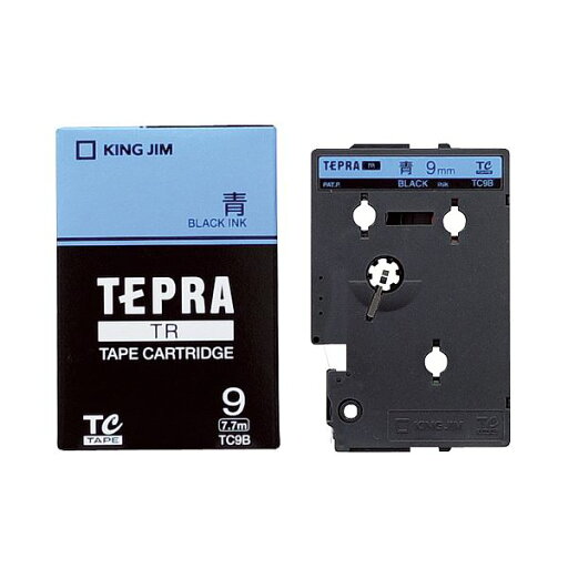 (まとめ) キングジム テプラ TR テープカートリッジ パステル 9mm 青/黒文字 TC9B 1個 【×10セット】 (代引不可) (まとめ) キングジム テプラ TR テープカートリッジ パステル 9mm 青/黒文字 TC9B 1個 【×10セット】 (代引不可)