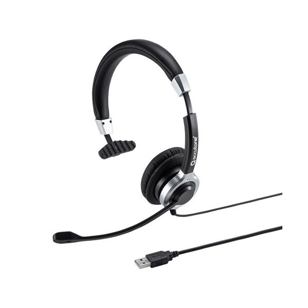 サンワサプライ ノイズキャンセリングマイク付きUSBヘッドセット MM-HSU14ANC (代引不可)