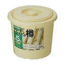 漬物樽/漬物容器 【5型 3個セット】 容量5.1L ポリエチレン 〔キッチン 台所〕 (代引不可)
