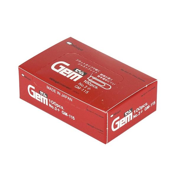 (まとめ) ミツヤ ゼムクリップ 小 23mm GM-115 1箱(約100本) 【×30セット】