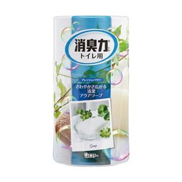 （まとめ）エステー トイレの消臭力 アクアソープ400ml 1セット（5個）【×10セット】 (代引不可)