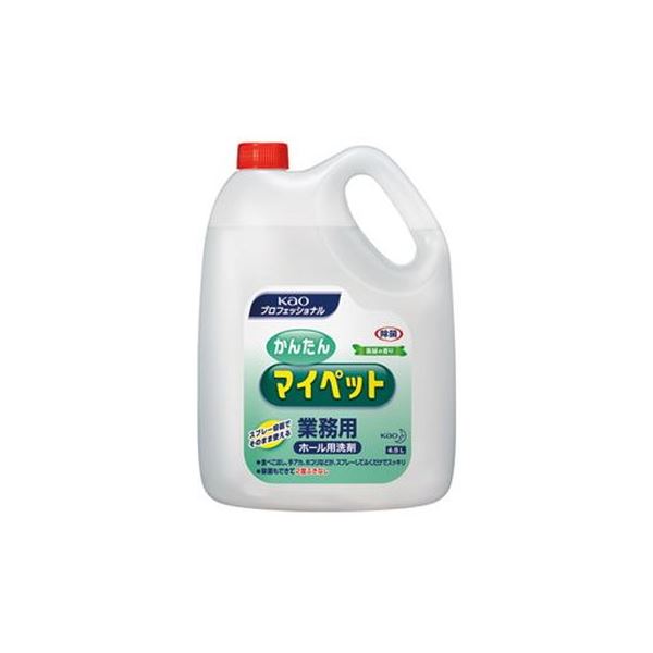 (まとめ)花王 かんたんマイペット 業務用 4.5L【×3セット】