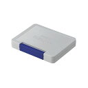 (まとめ) シヤチハタ フォアコートスタンプ台 大形 藍色 HCN-3-B 1個 【×3セット】