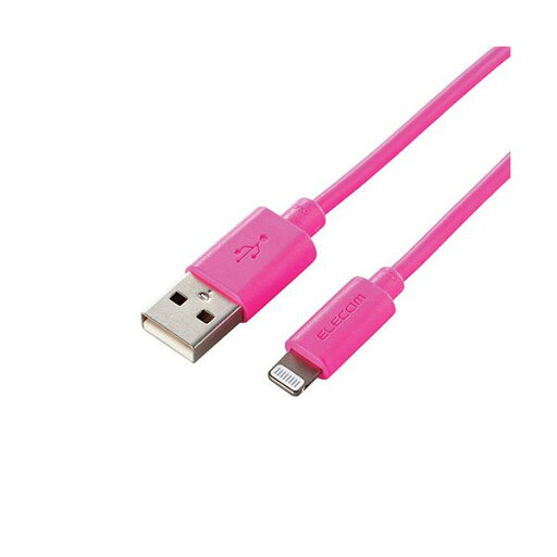 【5個セット】エレコム Lightningケーブル/スタンダード/1.0m/ピンク MPA-UAL10PNX5 (代引不可) 【5個セット】エレコム Lightningケーブル/スタンダード/1.0m/ピンク MPA-UAL10PNX5 (代引不可)