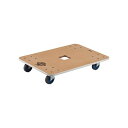 TRUSCO 木製平台車 ジュピター 800×550mm φ75 均等荷重200kg JUP-800-200 1台 完成品(4)