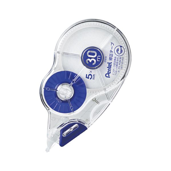 （まとめ） ぺんてる 30m修正テープ Pライン使い切り 幅5.0mm×長30m 【×10セット】 (代引不可)
