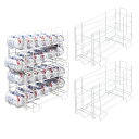 缶専用ラック 幅14.8×奥行42.5cm 350ml専用 2台セット スチール製 ニュー缶ストッカー24 日本製 キッチン用品 台所用品(3)