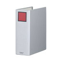 (まとめ) キングファイル スーパードッチ(脱・着)イージー A4タテ 900枚収容 背幅106mm グレー 2479A 1冊 【×30セット】 (代引不可)(3)
