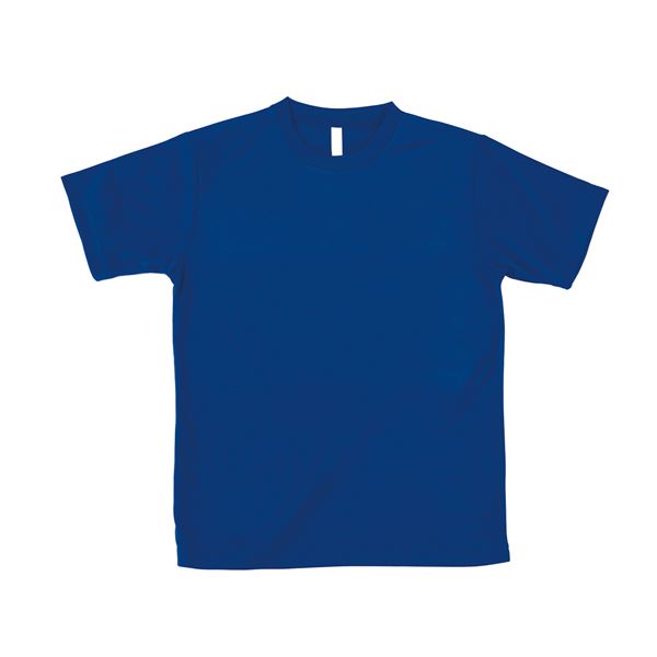 （まとめ）ATドライTシャツ S ブルー 150gポリ100%【×10セット】 (代引不可)