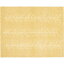 日本製 ラグマット/絨毯 【約190×240cm イエロー】 ホットカーペット対応 手洗い可 『アイナ』 プレーベル (代引不可)