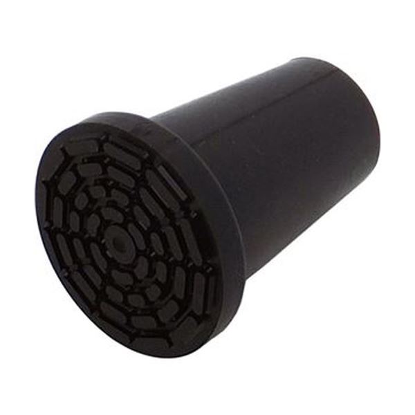 （まとめ）ひまわり ささえ 雨にも負けず2段伸縮ステッキ 杖先ゴム ブラック V09938 1個【×20セット】 (代引不可)