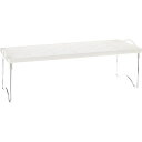 シンク下収納/キッチン収納ラック 【Lサイズ 3個セット】 約60.5×24×高さ21.5cm 折りたたみ収納可 プロビューPC 積み重ね棚 (代引不可)(3)