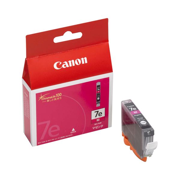 (まとめ) キヤノン Canon インクタンク BCI-7eM マゼンタ 0366B001 1個 【×10セット】 (代引不可)
