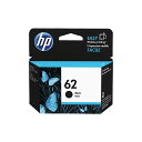 (まとめ) HP HP62 インクカートリッジ 黒C2P04AA 1個 【×10セット】 (代引不可)