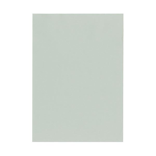 (まとめ) 北越コーポレーション 紀州の色上質A4T目 薄口 銀鼠 1冊(500枚) 【×5セット】 (代引不可)