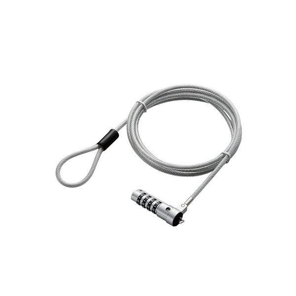 エレコム セキュリティワイヤー/小型/首振り90度/ヘッド部360度回転 ESL-37I (代引不可)