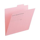 (まとめ) プラス 個別フォルダー FL-061IF A4E 桃 10枚【×10セット】 (代引不可)