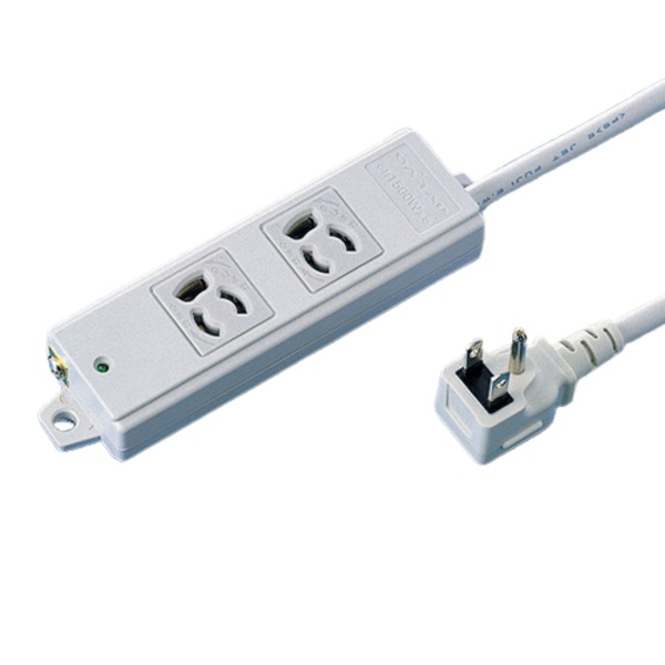 サンワサプライ 工事物件タップ（2個口・5m） TAP-K2L-5 (代引不可)