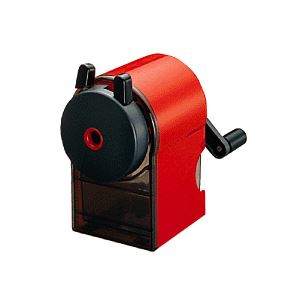 (まとめ) 三菱鉛筆 鉛筆削り 赤 KH-18.15 1台 【×10セット】 (代引不可)