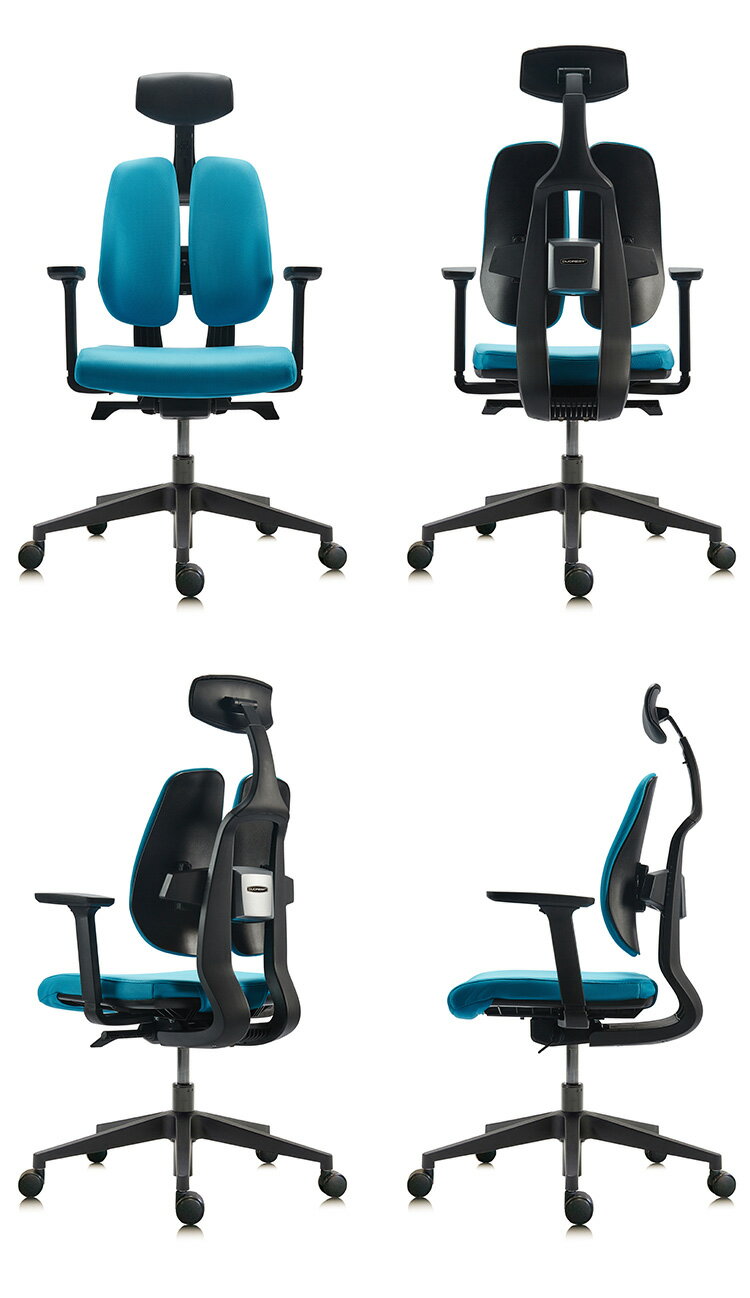 DUOREST D100F オフィスチェア メッシュ アームレスト ハイバックチェア リクライニング デュオレスト 腰痛対策 椅子 おしゃれ デスクチェア パソコンチェア 体圧分散 高級 プレゼント 実用的(代引不可)【送料無料】 [2]