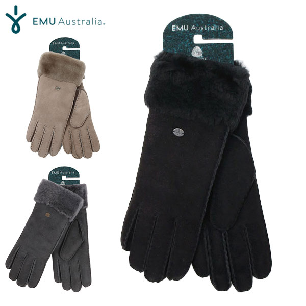 上質なシープスキンを使用したエミュのアクセサリーシリーズは冬に大活躍！天然素材を使用しているのでやわらかく寒さから手を守ってくれます。EMU Australia (エミュオーストラリア)は、1994年にシープスキンブーツ発祥の地オーストラリ...
