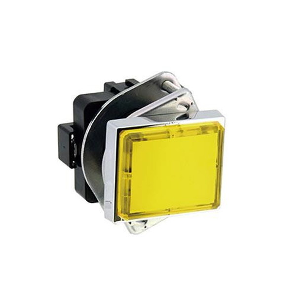 ESCO エスコ AC/DC24V LED表示燈(角型・黄) EA940DB-35A(代引不可)【送料無料】