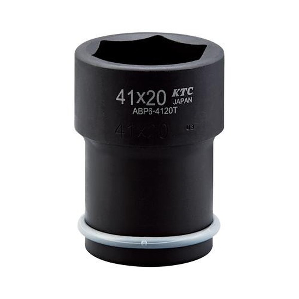 ●メーカー…京都機械工具（KTC）●型番…ABP6-3517TP●サイズ(hex×sq)…35×17mm●外径(mm)…50●全長(mm)…78●差込角…3/4”●サイズ(mm)…S1：35、S2：17、D1：50、D2：50、H：13、L：78、l：53●重量(g)…840●アウターナット・インナーナット兼用●AMBAC（アンバック）システム…独自のピン抜け防止機構で作業の安全性を向上●薄肉タイプで、ホイールハブとホイールナットのクリアランスの少ない車種にも有効です。●ピン・リング付●※黒色のリングには黒色のピン、灰色のリングにはシルバーのピンを組み合わせてください。原産国：日本【代引きについて】こちらの商品は、代引きでの出荷は受け付けておりません。【送料について】北海道、沖縄、離島は別途送料を頂きます。