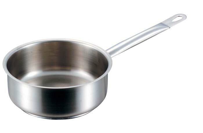 IH爐用 - パデルノ　浅型片手鍋（蓋無）1008−32　電磁(代引き不可)【送料無料】